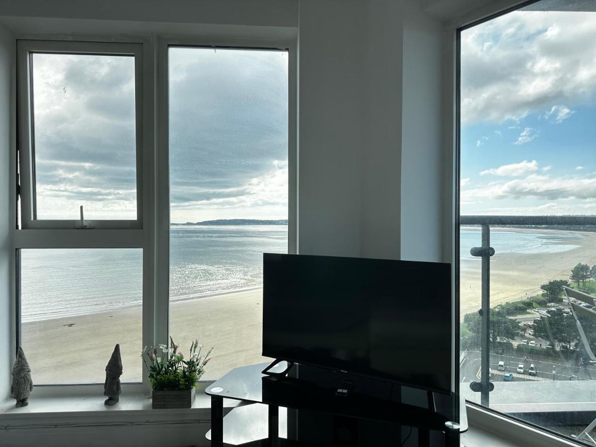 Stunning Ocean & City View Apt 斯旺西 外观 照片