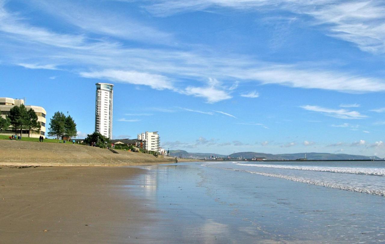 Stunning Ocean & City View Apt 斯旺西 外观 照片